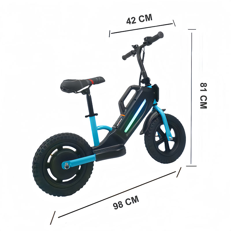 Bicicleta de equilíbrio elétrica infantil (24V 180W) SGBK01