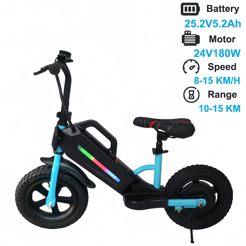 Bicicleta de equilíbrio elétrica infantil (24V 180W) SGBK01