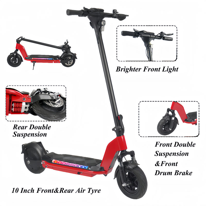Scooter elétrica adulta de 500 W com absorção de choque (48 V 500 W) SG11