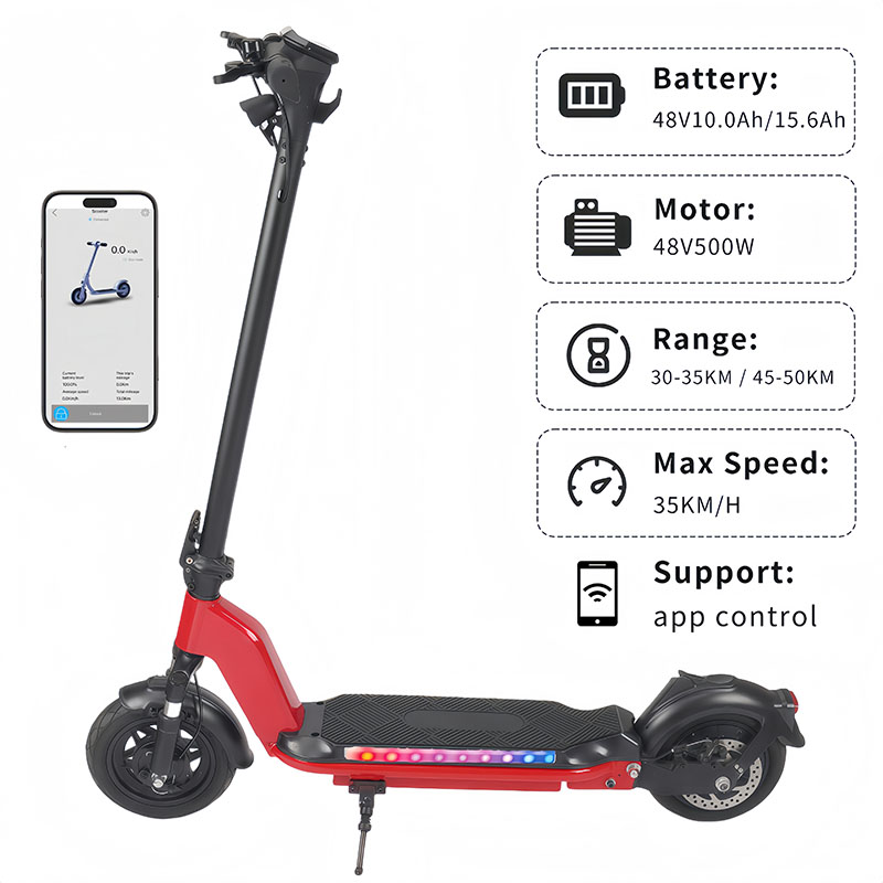 Scooter elétrica adulta de 500 W com absorção de choque (48 V 500 W) SG11