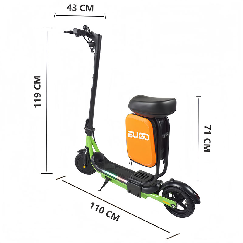 Scooter elétrica para adultos sentados (36V 350W) SGX6-S